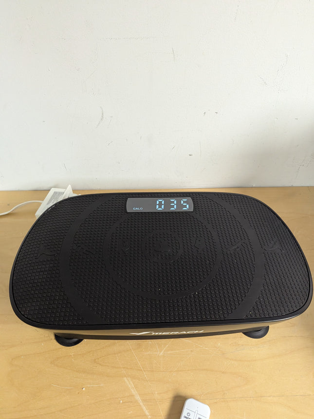MERACH Vibration Plate Exercise Machine, Slim Vibration Plate with Real-Time Cal