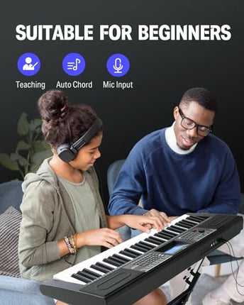 Donner Keyboard Piano 61 Key, Electric Keyboard Kit with 249 Voices, 249 Rhythms