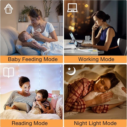 Ambimall 64'' Floor Lamps for Living Room with Remote Control and Stepless Dimma