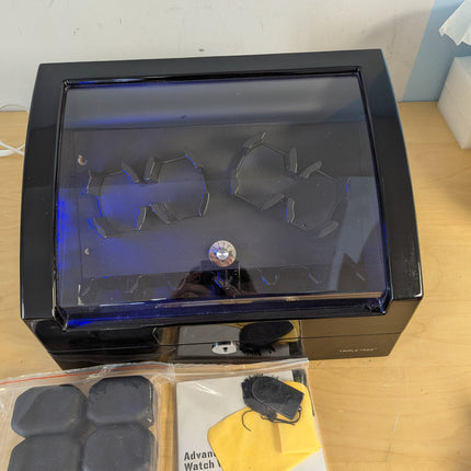 Watch Winder for Automatic Watches, Automatic Watch Winder with Wood Shell Piano