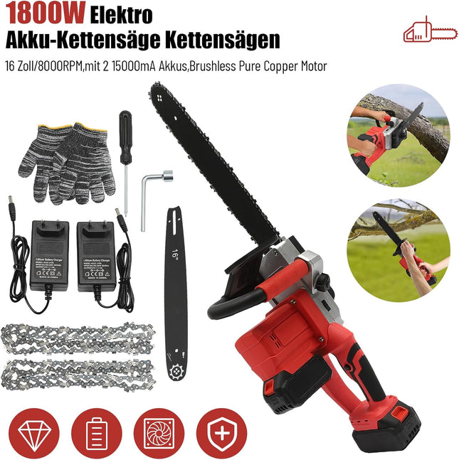 Electric Motor Electric Chainsaw Electric Saw Chainsaw Powerful Cordless Chainsa