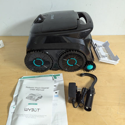 WYBOT B1 Cordless Robotic Pool Cleaner (2026), Quad-Roller Brushes, 125 Min Runtime, App Control, All Pool Types
