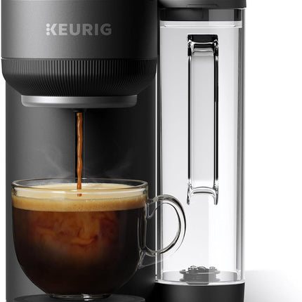 Keurig K-Crema Single Serve K-Cup Pod Coffee Maker, Black