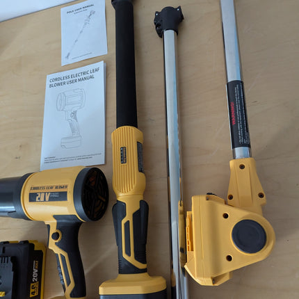 2 in 1 Cordless Leaf Blower for DEWALT 20V Max Battery, 740-CFM 190-MPH Handheld