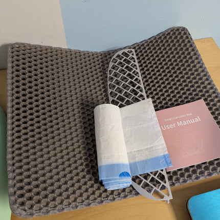 Self Cleaning Litter Box, Automatic Cat Litter Box for Multiple Cats Large, Odor