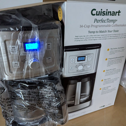 Cuisinart 14-Cup Brew Central Programmable Coffee Maker DCC-3300NC