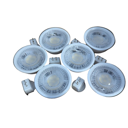 MR16 LED Bulb 5000K Daylight 12V GU5.3 Bipin Base Non-Dimmable 50W Equivalent Ha