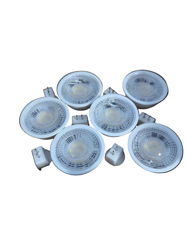 MR16 LED Bulb 5000K Daylight 12V GU5.3 Bipin Base Non-Dimmable 50W Equivalent Ha