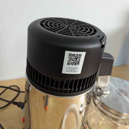 CO-Z Water Distiller, Water Purifier for Home, 4L Stainless Steel Distilled Wate