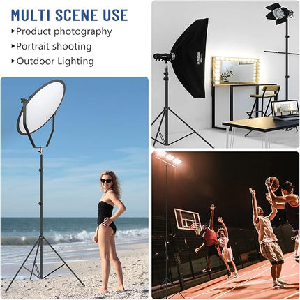 13ft Heavy Duty Light Stand Photography, Sdfghj Air Cushioned 13'/160inch/400cm