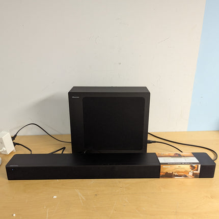 Incomplete — Hisense HS2100 2.1 Channel 240W Soundbar with Wireless Subwoofer, Dolby Audio