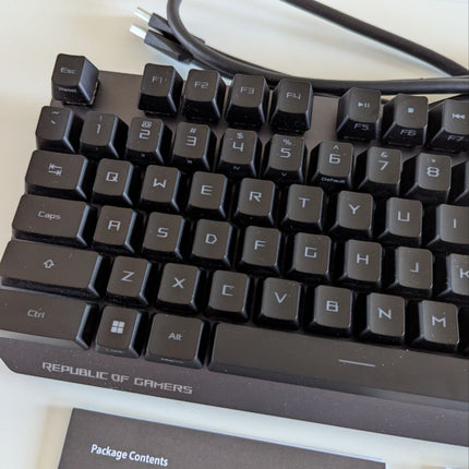 ASUS ROG Strix Scope RX – Mechanical Gaming Keyboard with Red Optical