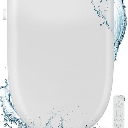 FVZ Bidet Toilet Seat Smart Electric Heated Toilet Seat with Warm Water & Dryer,