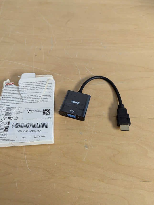 BENFEI HDMI to VGA, Gold-Plated Adapter (Male to Female) for Computer, Desktop,