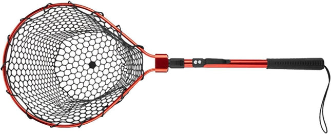 Foldable Fishing Net, Portable Foldable Landing Net, Non Slip Fishing Gear Teles
