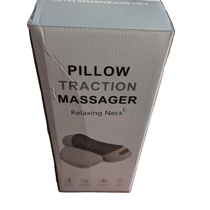 Lifiora Thera Massage Pillow Neck Hump – 3-in-1 Neck Massager Pillow with Heat,