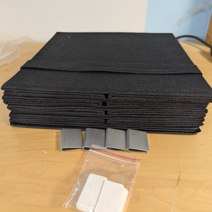 SONGMICS Storage Cubes, Set of 4 Cube Storage Bins, 10.2 x 10.2 x 11 Inches, 2 H