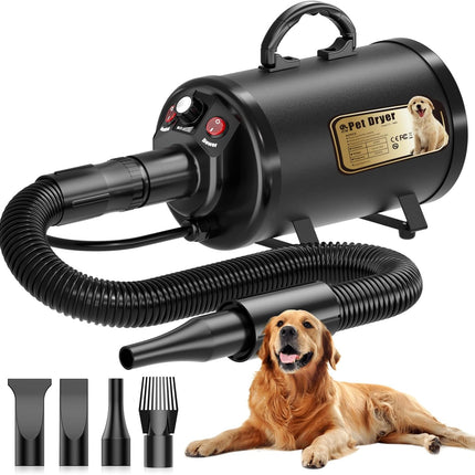 Upgraded Dog Dryer,Quick Dry Dog Grooming Dryer Blower Professional,Noise Reduct