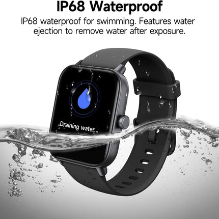 Smart Watch for Men Women (Answer/Make Call), Alexa Smartwatch Compatible with A