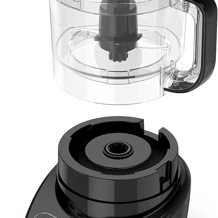 BLACK+DECKER 3-in-1 Food Processor and Chopper, 8 Cup Capacity, 450W Power with
