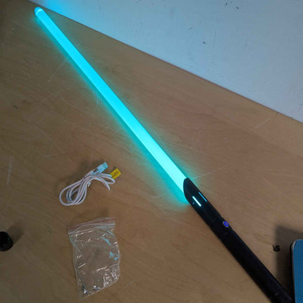 ANASABER Lightsaber,S8 Dueling Light Saber, RGB 12 Color Lightsabers with 3 Soun