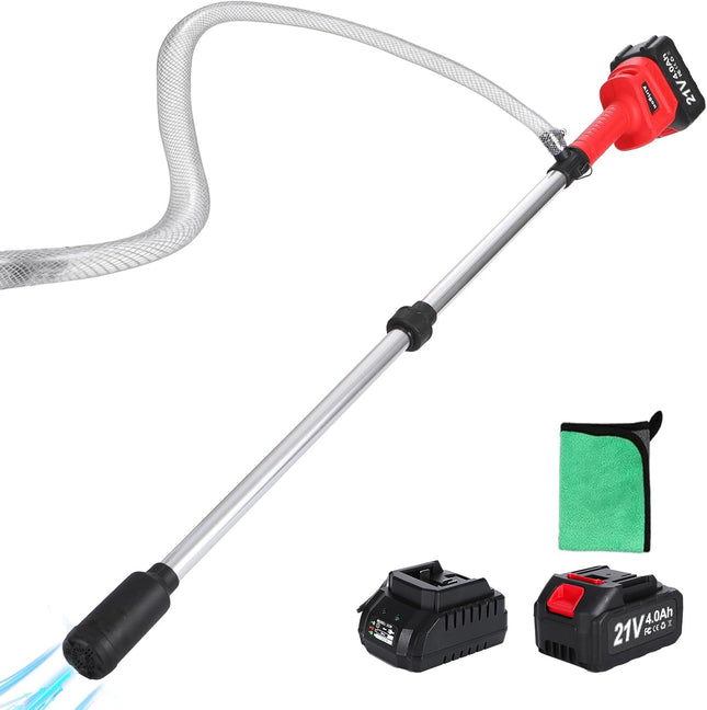 Cordless Brushless Stick Water Transfer Pump with Battery and Charger