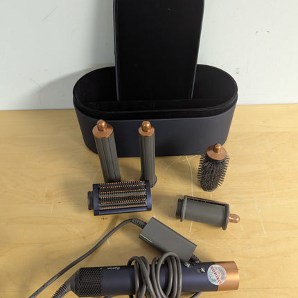 Dyson Airwrap™ Multi-Styler Long Complete for Long Hair, Blue/Copper, 5 Attachments (No Firm Brush)