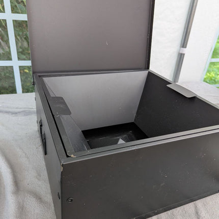Steel box - black