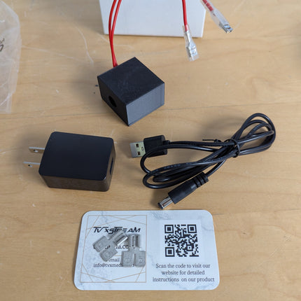tv-X72 Voice Assisted Fireplace Control kit on/Off Compatible with Most IPI Elec