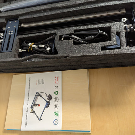 SCULPFUN S30 Ultra 22W Laser Engraver with Auto Air Assist and 23.6"x 23.6"(600x