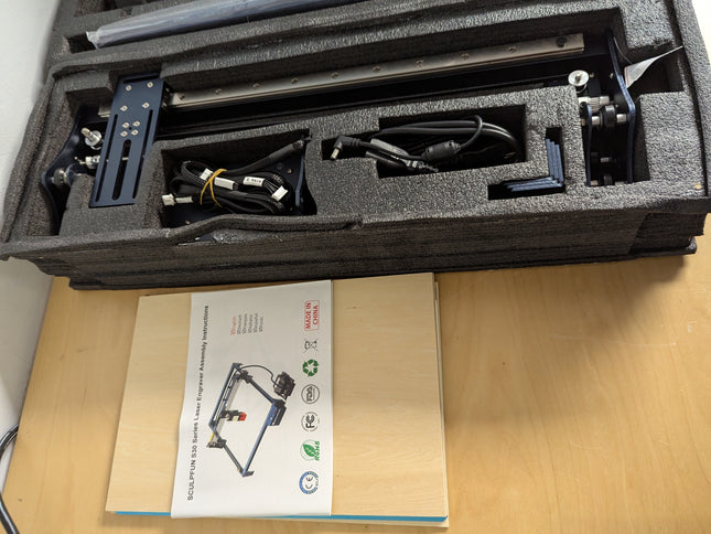 SCULPFUN S30 Ultra 22W Laser Engraver with Auto Air Assist and 23.6"x 23.6"(600x