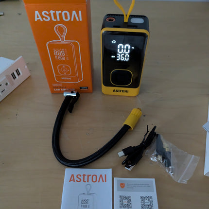 AstroAI L7 Air Tire Inflator Portable Air Compressor, 150PSI Electric Cordless C