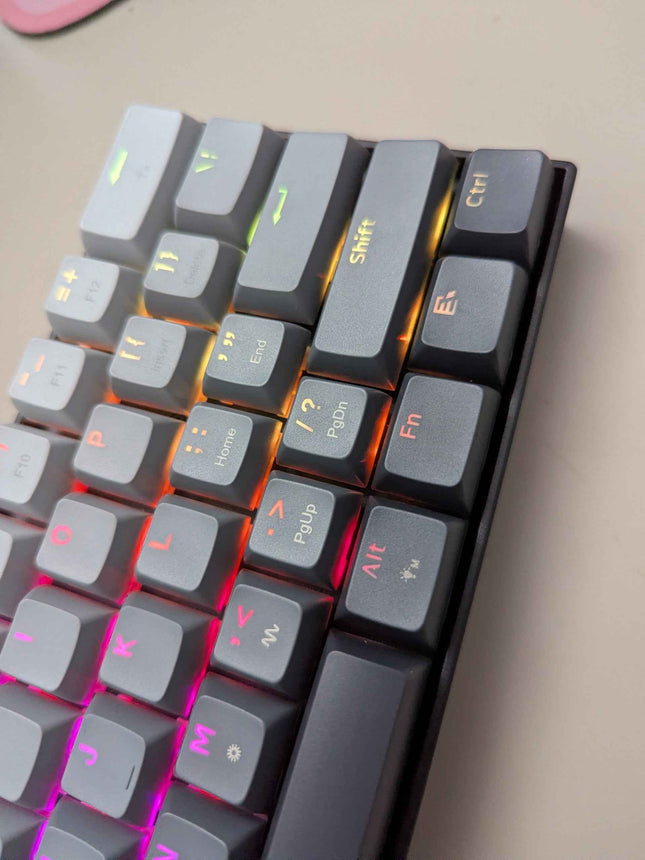 Redragon K617 Rapid Trigger Gaming Keyboard, 60% 61 Keys Wired Mechanical Keyboa