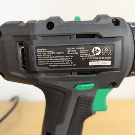 Denali by SKIL 18 V (20 V Max) Drill Driver Kit, Includes 2 x 2 Ah Lithium Batte