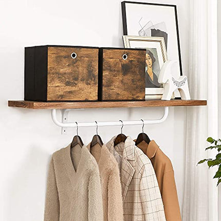 SONGMICS Cube Storage Bins, Set of 6 Storage Baskets with Handles, Foldable, Oxf