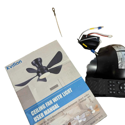 Modern Ceiling Fans with Lights Remote/APP Control, 29" Flush Mount Ceiling Fans