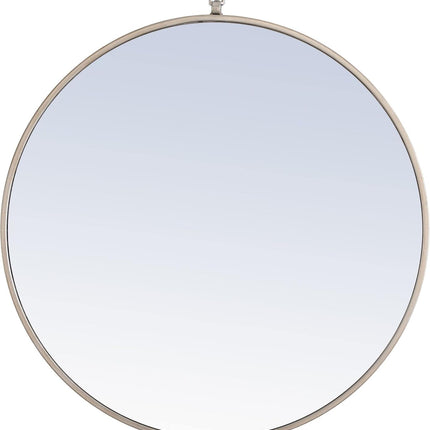 Eternity 28 X 28 inch Silver Wall Mirror