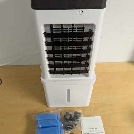 SimerSure 3-in-1 Portable Evaporative Air Cooler with Removable Water Tank, Ice Packs, Timer & Remote Control