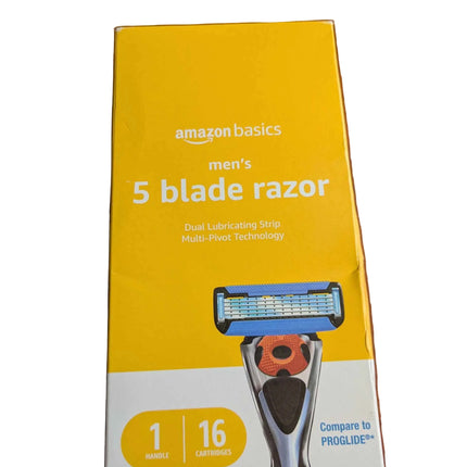 Amazon basics men's 5 blade razor