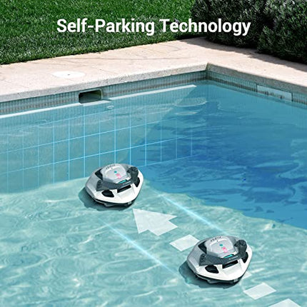 FAULTY AIPER Cordless Robotic Pool Cleaner, Pool Vacuum Lasts 90 Mins, LED Indic