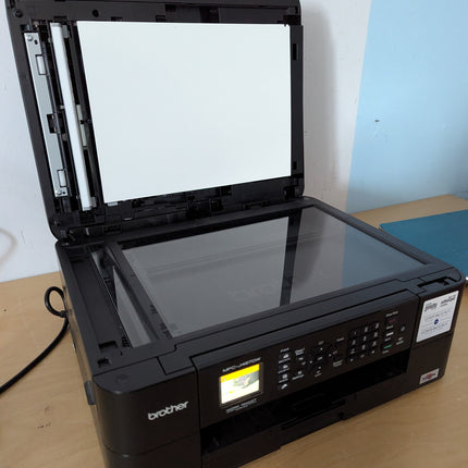 No ink! Brother MFC-J485DW Color Inkjet All-In-One Inkjet Print, Copy, Scan