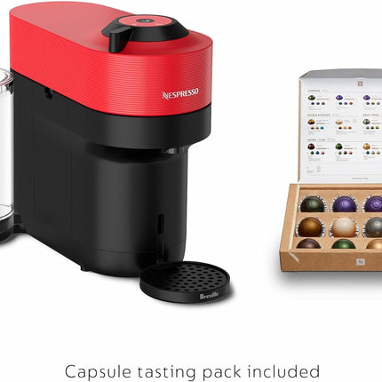 Coffee and Espresso Machine by Breville Nespresso Vertuo Pop+