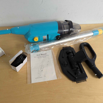 Efurden Handheld Pool Vacuum, Rechargeable Pool Cleaner with Running Time up to