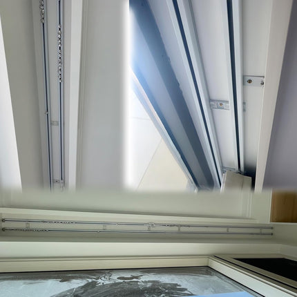 Curtain Double Tracks, Aluminium Curtain Rail Ceiling Track, Conjoined Double Tr
