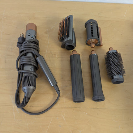 Dyson Airwrap Multi-Styler Long Complete for Chest-Length Hair, Nickel/Copper, 5 Attachments (No Firm Brush)