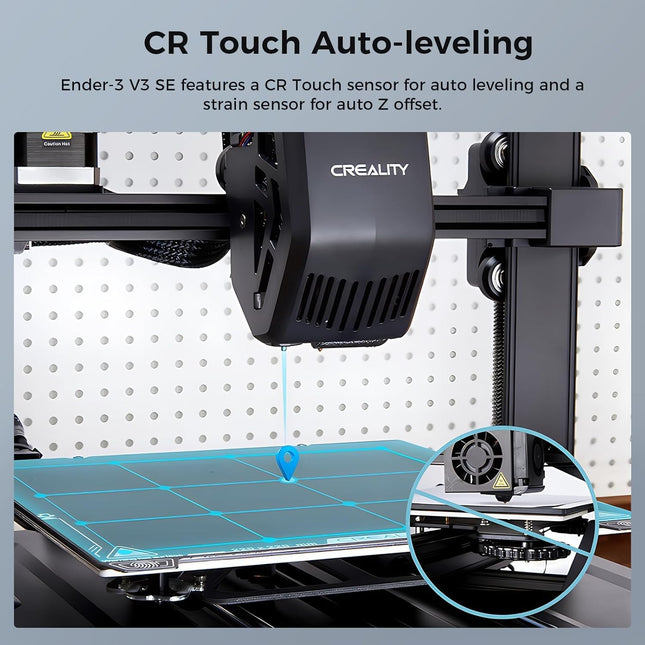 Creality Ender 3 V3 SE 3D Printer, 250mm/s Max Speed, Auto Leveling