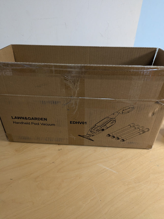 Cordless Handheld Pool Vacuum with 69" Telescopic Pole, Rechargeable Pool Cleane