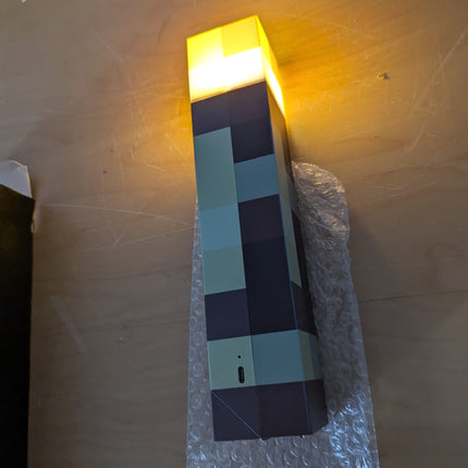 Light-up Wall Torch - USB Rechargeable Night Lamp - Torch Light with Wall Mount