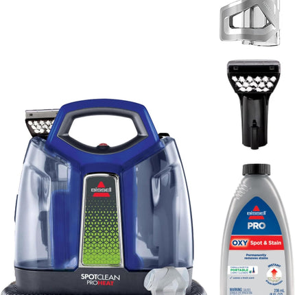 Bissell - Portable Carpet Cleaner - SpotClean ProHeat - For carpet and upholster