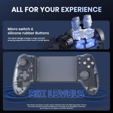 Wireless Mobile Gaming Controller for Android, iPhone, Switch, Steam - Play Cons